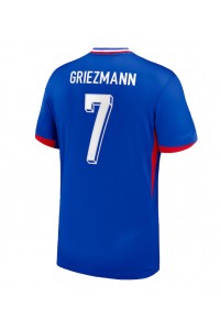 Frankrike Antoine Griezmann #7 Fotballdrakt Hjemme Klær EM 2024 Korte ermer